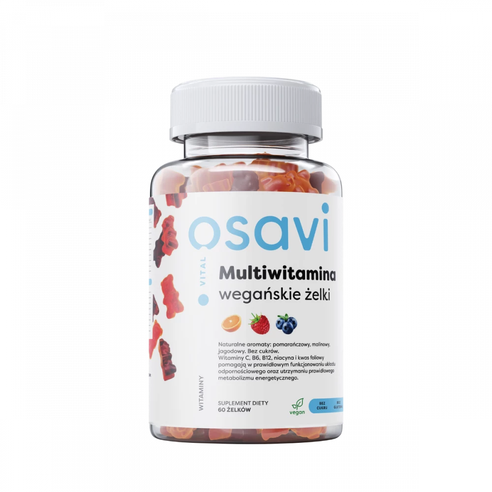 Osavi - Multiwitamina Wegańskie Żelki - 60 gummies